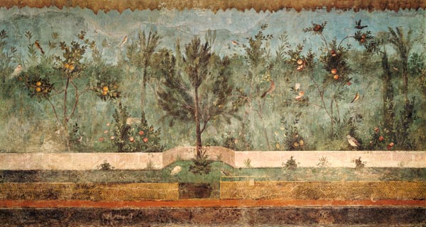Garden Paintings from the so-called 'Villa of Livia', Primaporta,Rome de Anonymous