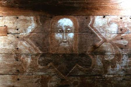 Holy Shroud: Templar panel painting de Anonymous