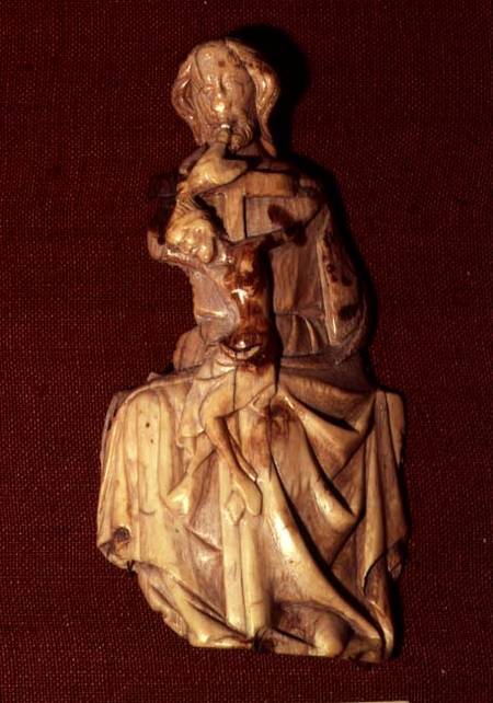 Ivory depicting the Holy Trinity de Anonymous