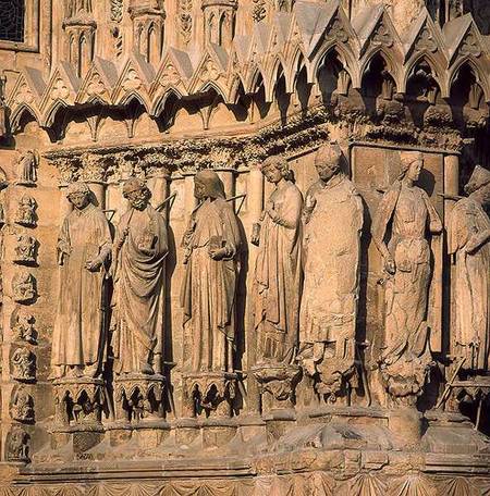 Jamb figures from the facade of the Cathedral de Anonymous