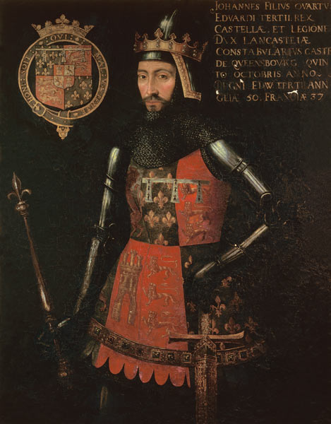 John of Gaunt, Duke of Lancaster (1340-99) 4th Son of Edward III de Anonymous