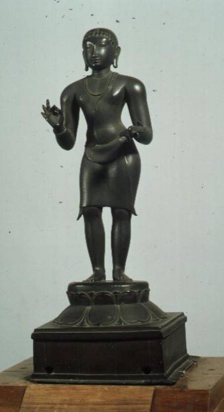 Kali (one of the aspects of Parvati), bronze, late Chola de Anonymous
