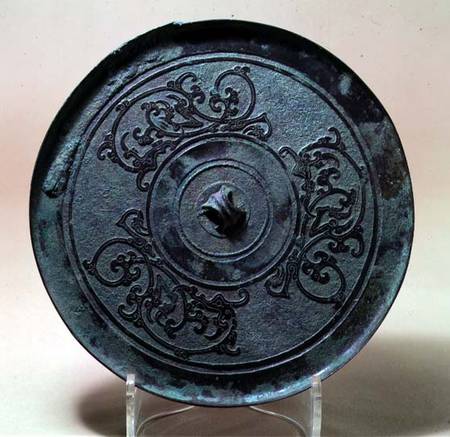 Mirror with Interlacing Dragons, Chinese, Eastern Zhou Dynasty,Warring States period de Anonymous