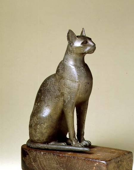N389 Figure of a cat, representing the goddess Bastet,Egyptian de Anonymous