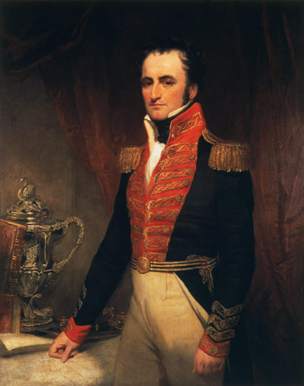 Portrait of Admiral Sir James Stirling (1791-1865), first Governor of Western Australia 1829-39 de Anonymous