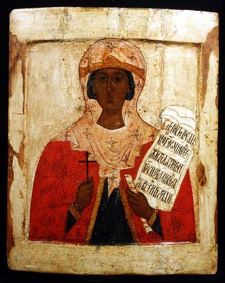 St. ParaskyevaRussian icon from Rostov/Suzdal de Anonymous