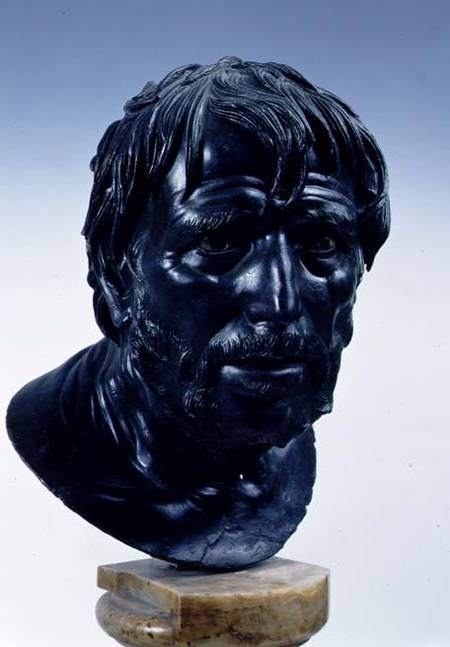Portrait Bust of Seneca (c.4 BC-65 AD) 1st century AD de Anonymous