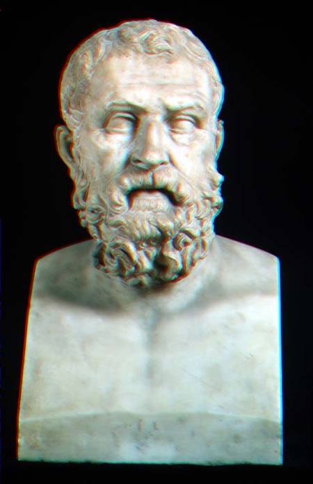 Portrait bust of Solon (c.640-559 BC) de Anonymous
