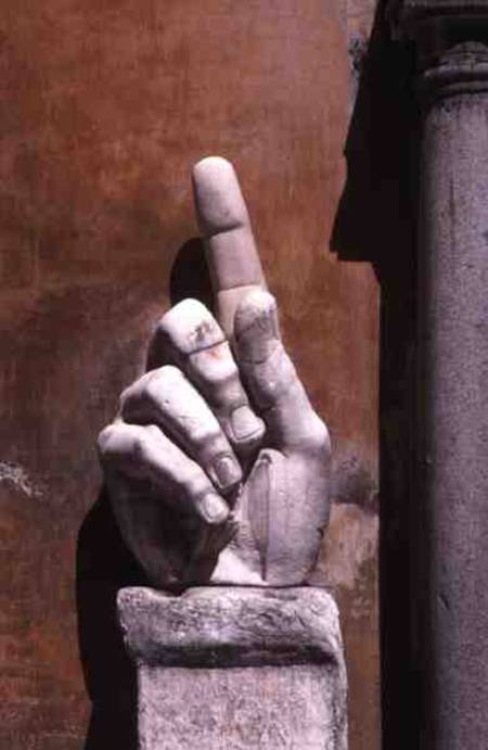 Sculpture of a Hand de Anonymous