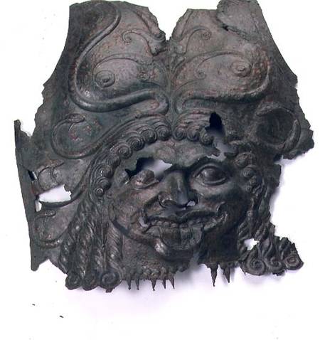 Scythian breastplate decorated with the head of MedusaGreek de Anonymous