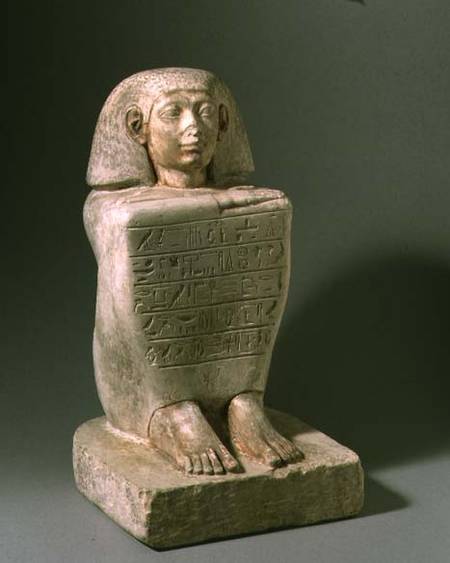 Seated figure of the God SnabEgyptian de Anonymous