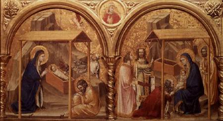 Section of an altar screen de Anonymous