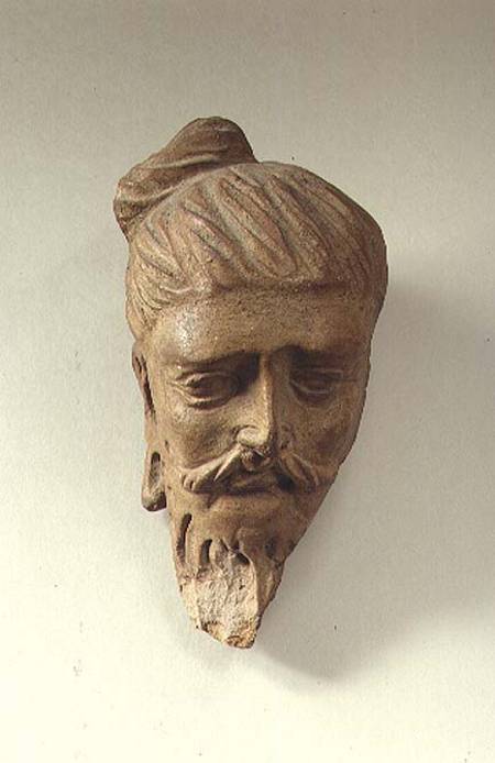 Terracotta head of a sageKashmir de Anonymous