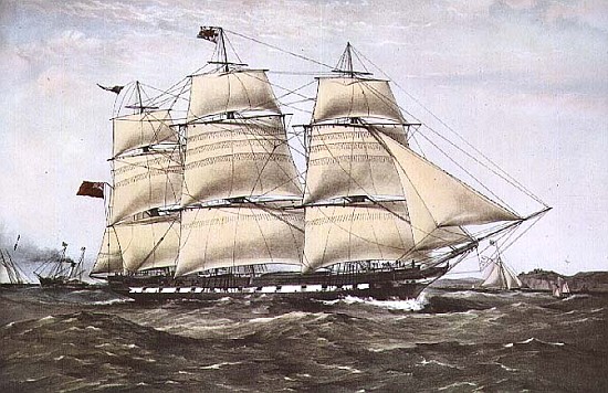 The Clipper Ship ''Anglesey'' de Anonymous