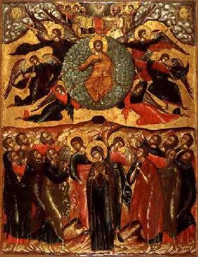 The Ascension of Christ, from the Church of Elijah the Prophet, Yaroslavl,Russia