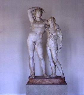 Dionysus and a Satyr