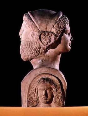 Double-headed Bust (terracotta)