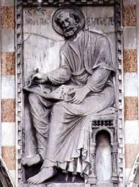 Relief from the north side of the basilica, St. Mark