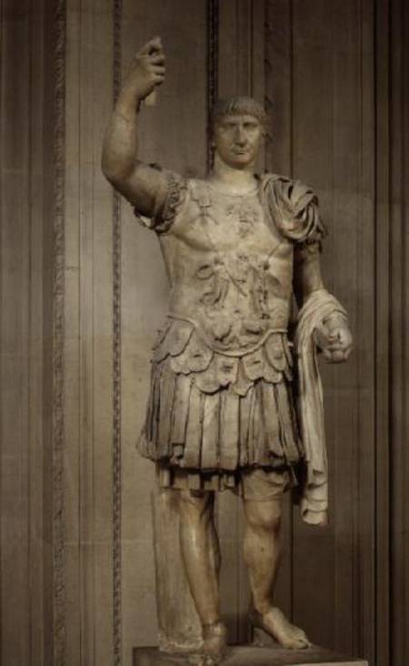 TrajanRoman marble statue de Anonymous