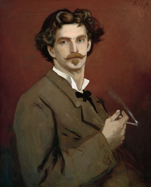 Self-portrait de Anselm Feuerbach