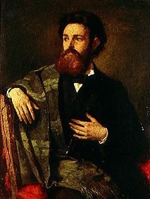 Portrait of the Julius Allgeyer de Anselm Feuerbach