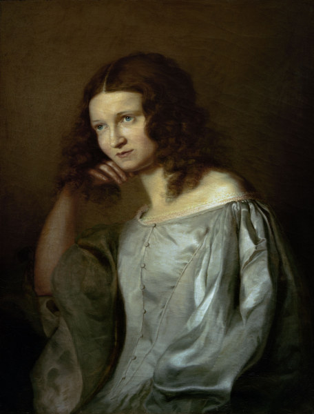Portrait of his Sister de Anselm Feuerbach