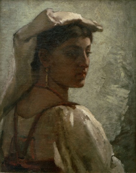 Young Italian Woman de Anselm Feuerbach