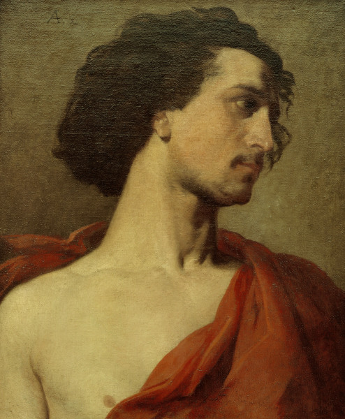 Self-portrait as a youth de Anselm Feuerbach