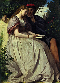 Paolo and Francesca. de Anselm Feuerbach