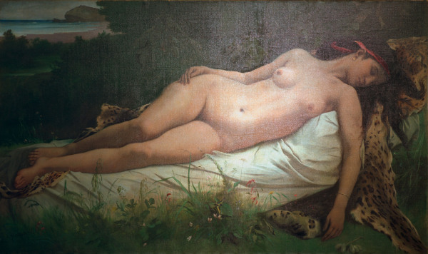 Resting Nymph de Anselm Feuerbach