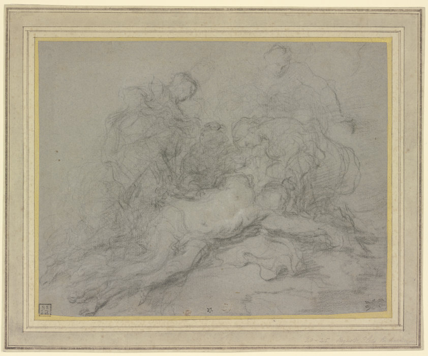 Lamentation of Christ de Anthonis van Dyck