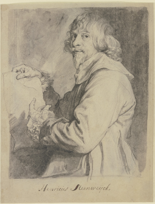 Portrait of Hendrick van Steenwyck the Younger de Anthonis van Dyck