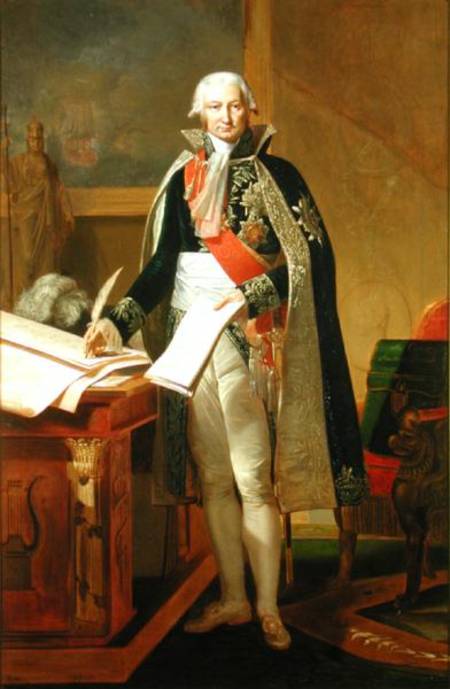 Jean-Baptiste de Nompere de Champagny (1756-1834) Duke of Cadore de Antoine Ansiaux