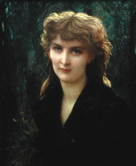 Baronness Eleonore d'Uckermann (1853-1936) de Antoine Auguste Ernest Herbert or Hebert