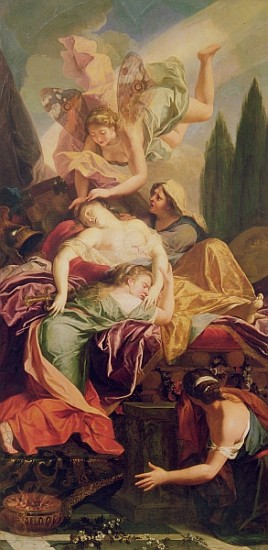 The Death of Dido de Antoine Coypel