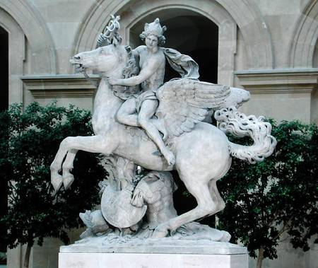 Mercury riding Pegasus, known as 'the Horse of Marly' de Antoine Coysevox