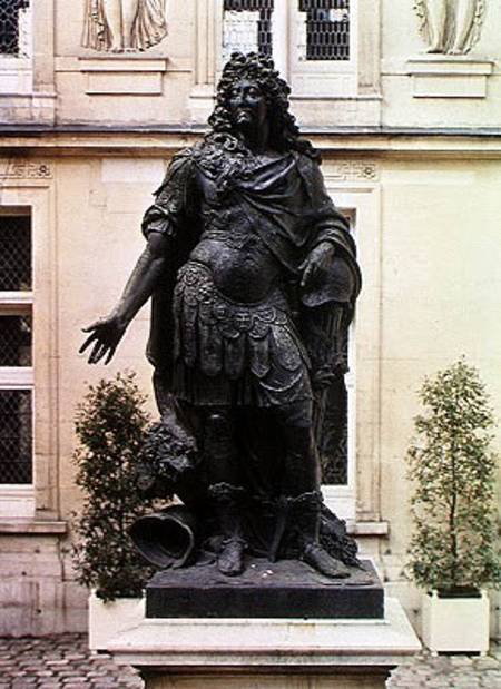 Statue of Louis XIV (1638-1715) de Antoine Coysevox
