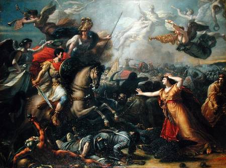 Allegory of the Battle of Marengo de Antoine Francois Callet
