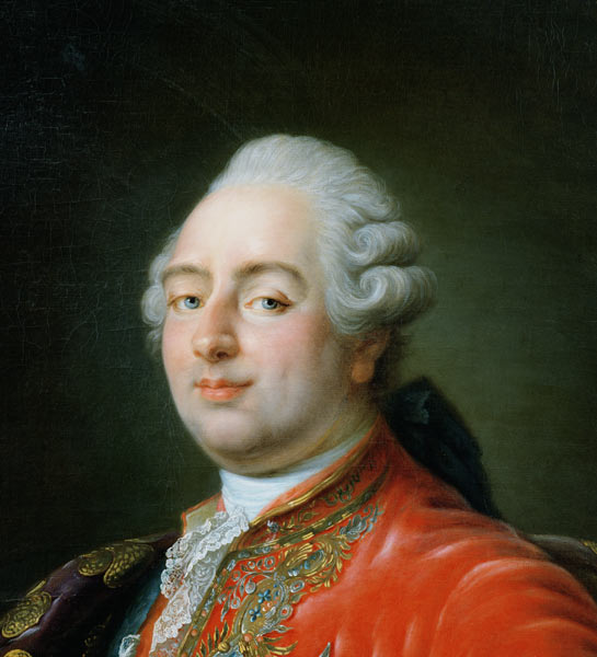 Louis XVI (1754-93) 1786 (detail of 180025) de Antoine Francois Callet
