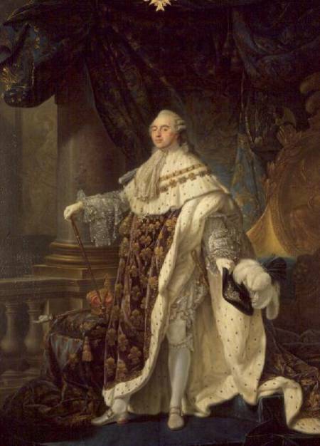 Louis XVI (1754-93) de Antoine Francois Callet