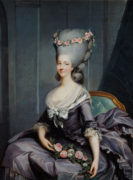 Marie-Therese de Savoie-Carignan (1749-92) Princess of Lamballe de Antoine Francois Callet