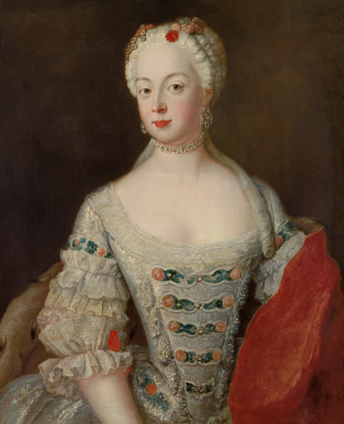 Crown Princess Elisabeth Christine von Preussen, c.1735 de Antoine Pesne