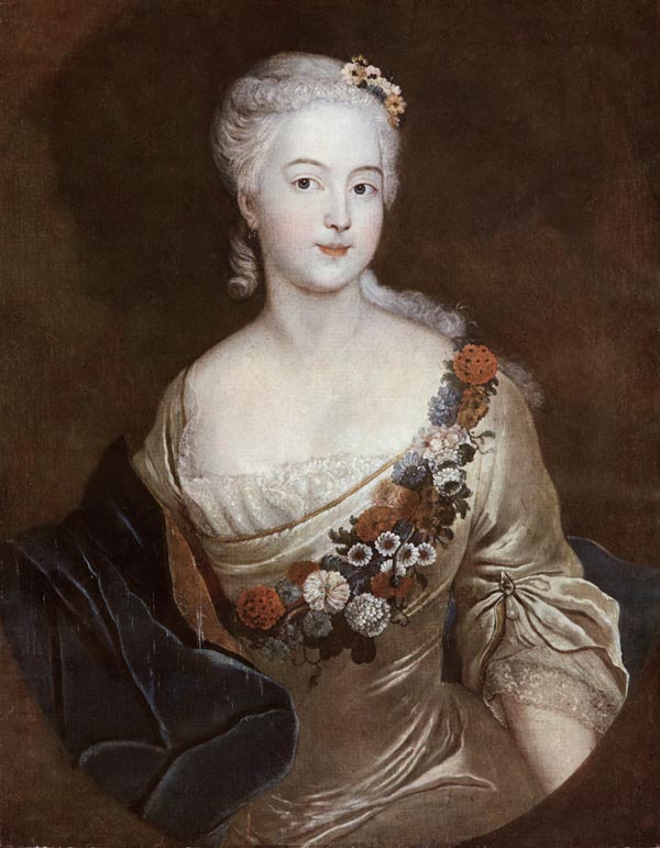Wilhelmine of Bayreuth de Antoine Pesne