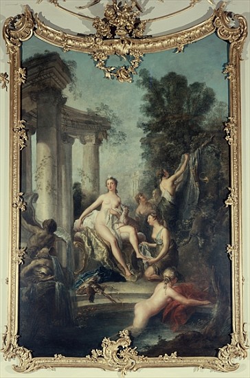 Diana and her Nymphs Bathing de Antoine Pesne