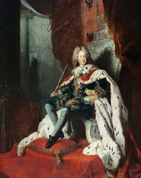 King Frederick I of Prussia de Antoine Pesne