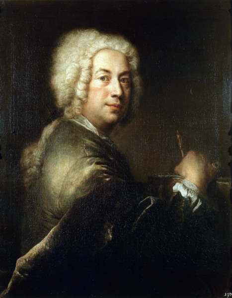 Antoine Pesne , Self-portrait de Antoine Pesne