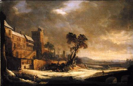The Month of January, Snow Effect de Antoine Pierre the Younger Patel