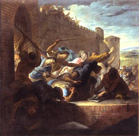 Expulsion of the Huguenots of Toulouse after the Capture of the Town by the Prince of Conde's Suppor de Antoine Rivalz
