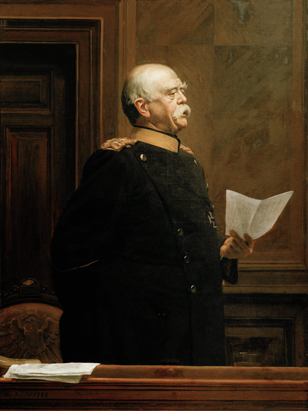 Bismarck in Bundesrat de Anton Alexander von Werner