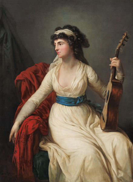 Portrait 'Tina' Gräfin of Brühl. de Anton Graff